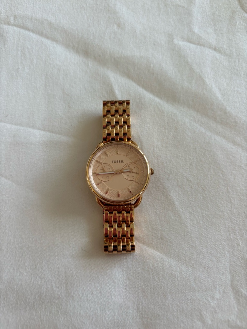 Fossil Rose Gold Tone Stainless Steel Women’s Watch